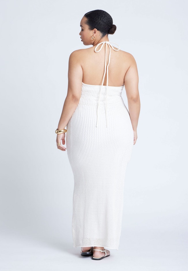Conversational Crochet Dress image number null